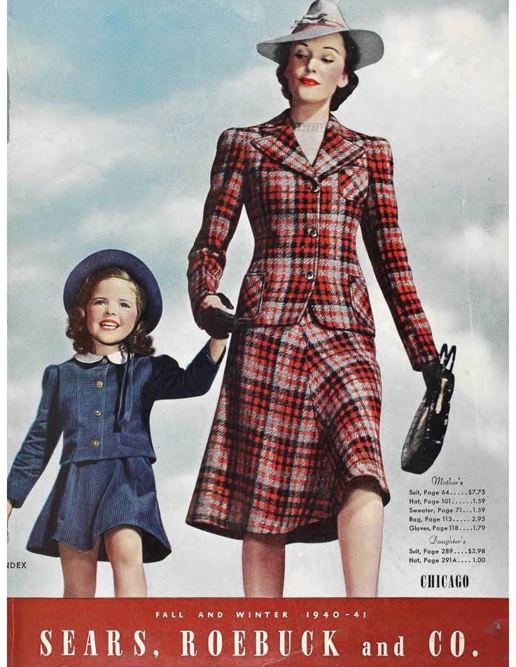 1940 Sears Fall Winter Catalog Cover