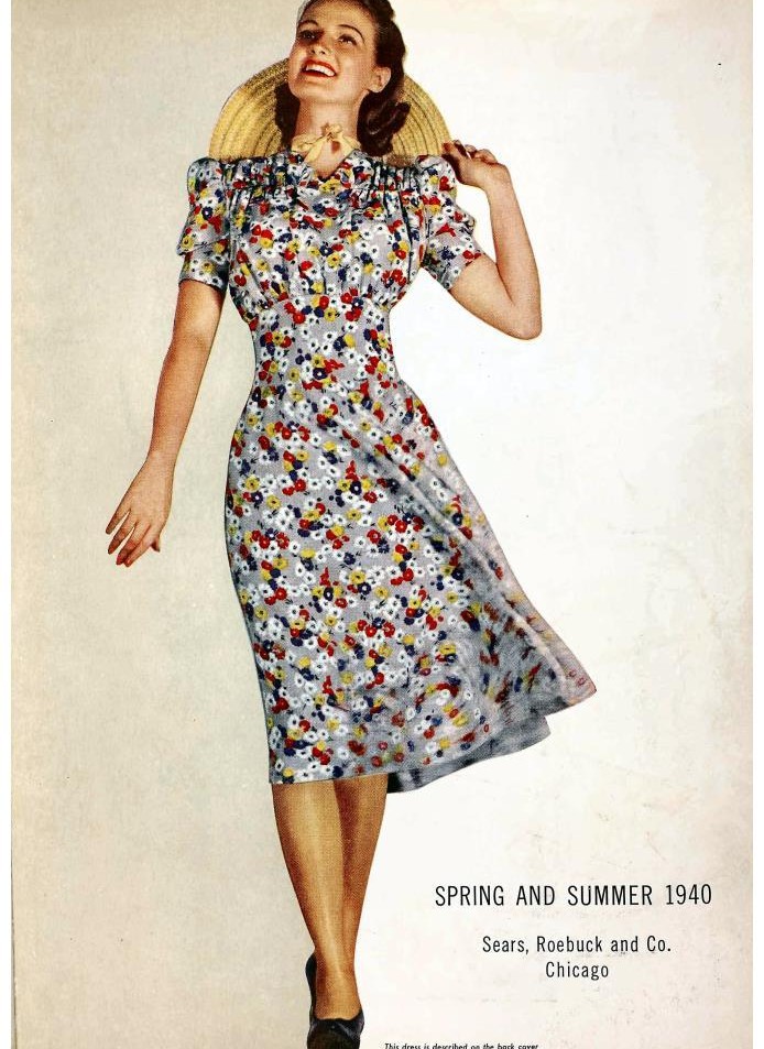 1940 Sears Spring Summer Catalog Cover