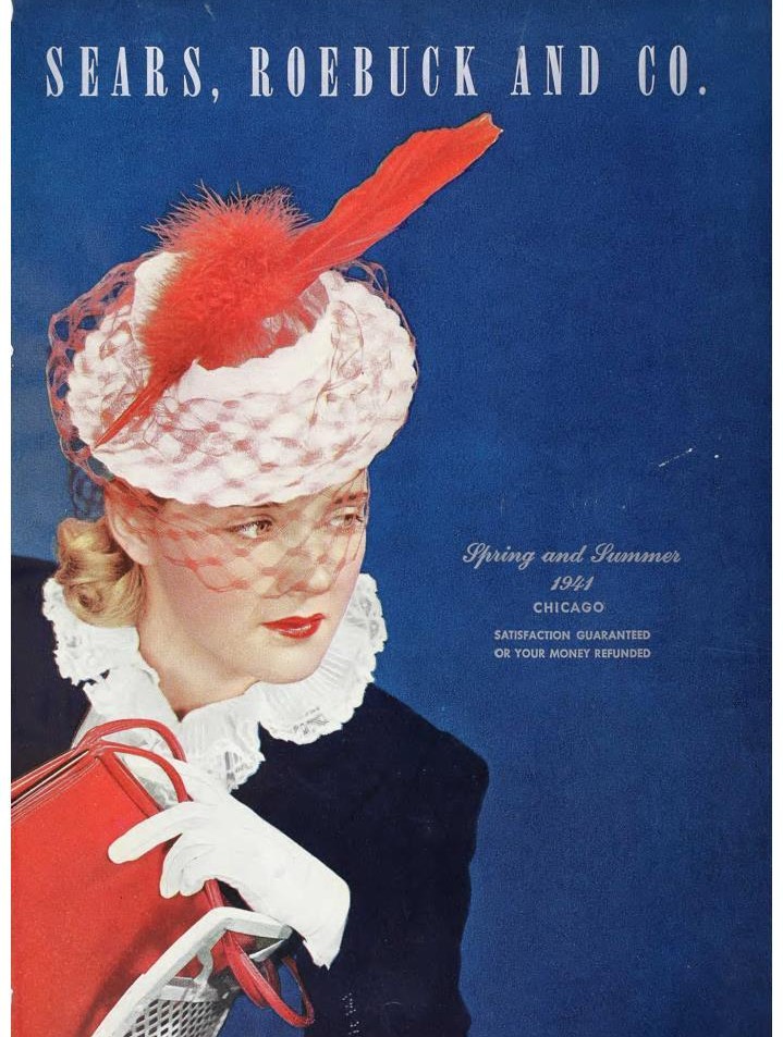1941 Sears Spring Summer Catalog Cover