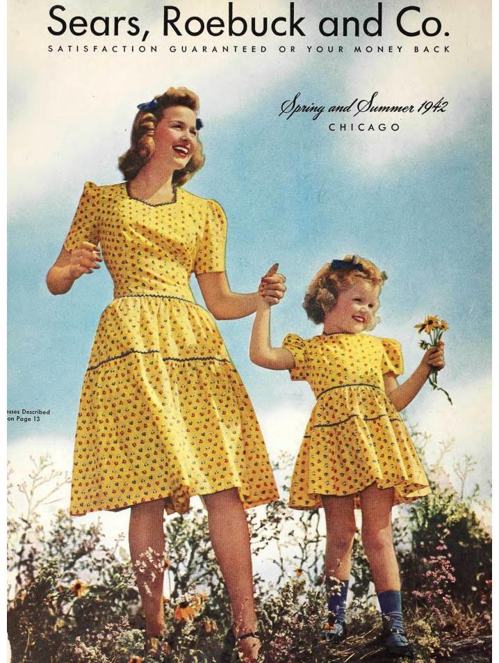 1942 Sears Spring Summer Catalog Cover