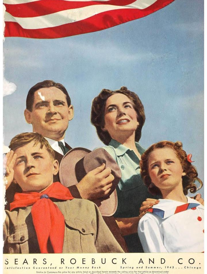1943 Sears Spring Summer Catalog Cover