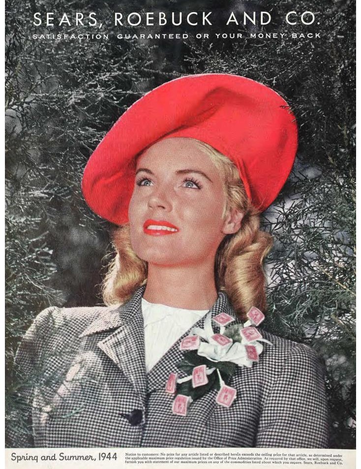 1944 Sears Spring Summer Catalog Cover