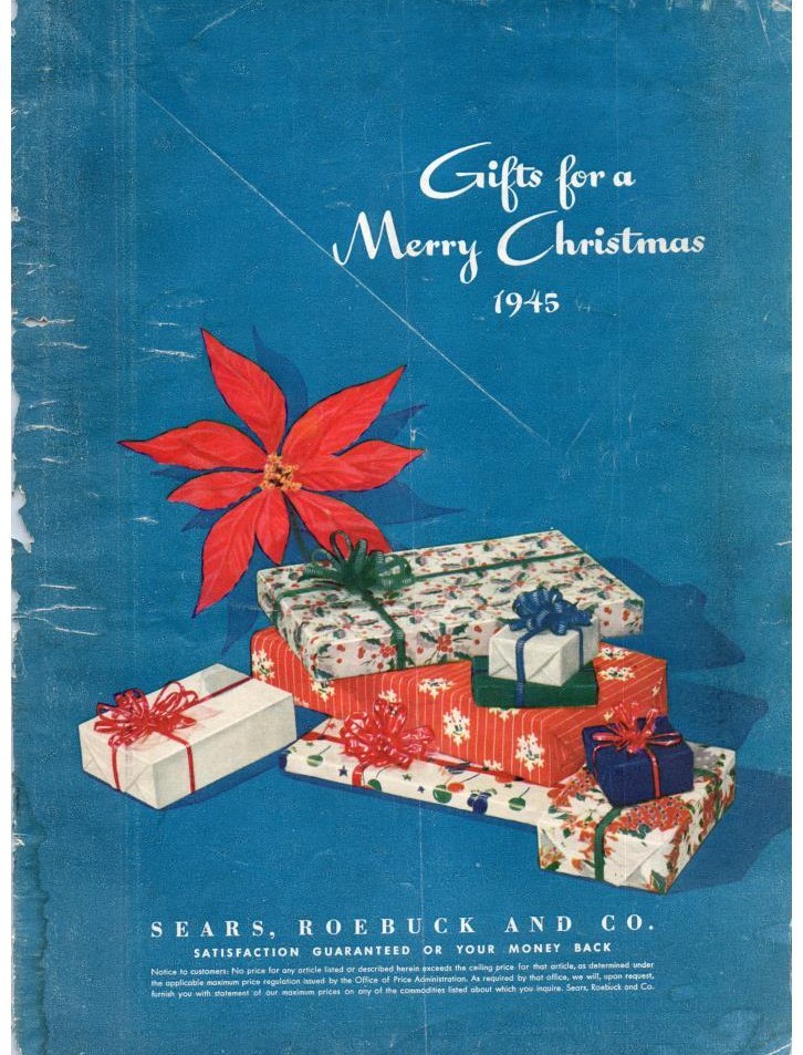 1945 Sears Christmas Book Cover