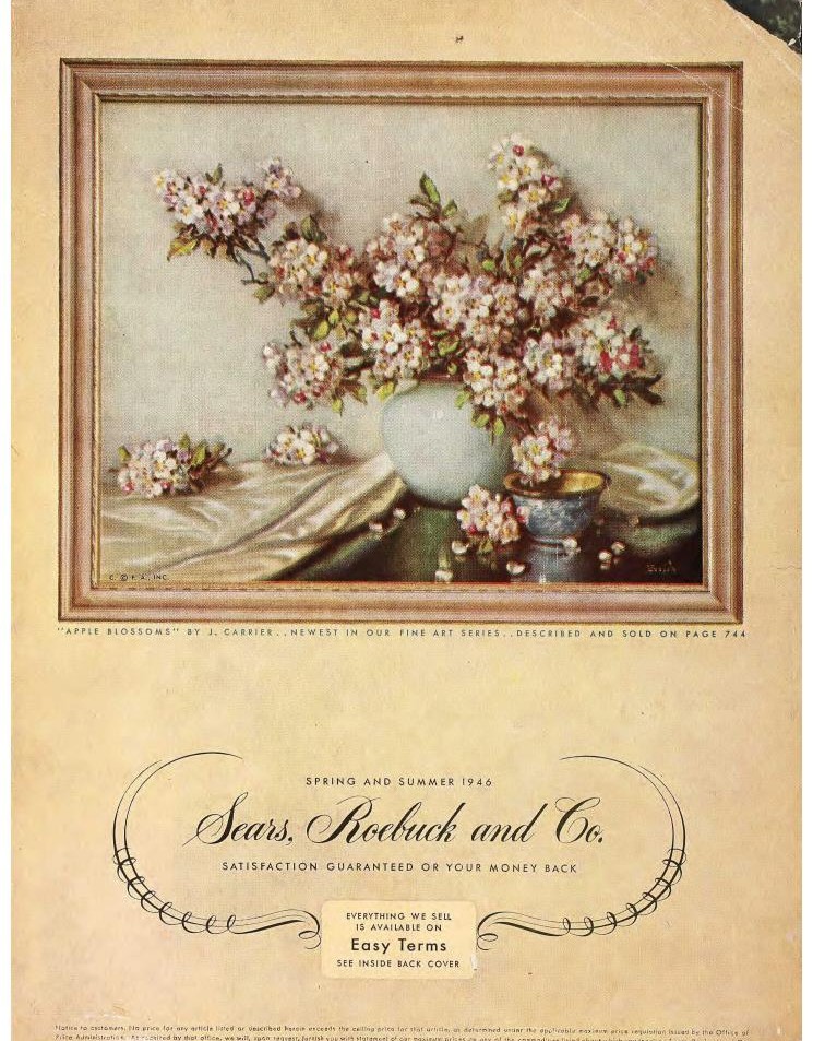1946 Sears Spring Summer Catalog Cover