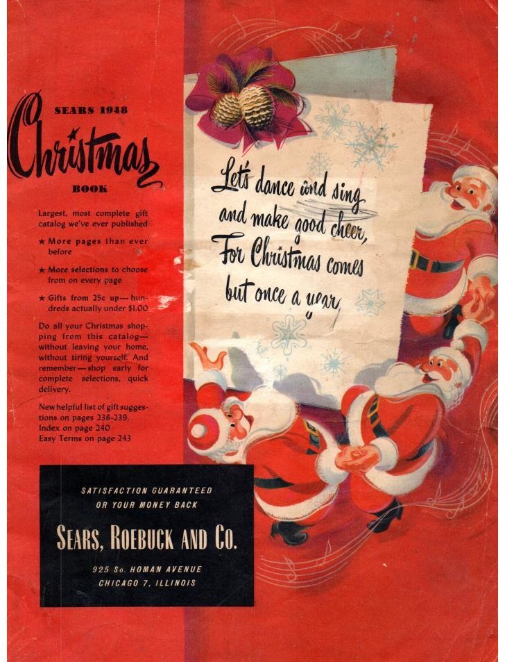 1948 Sears Christmas Book Cover