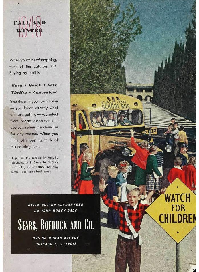 1948 Sears Fall Winter Catalog Cover