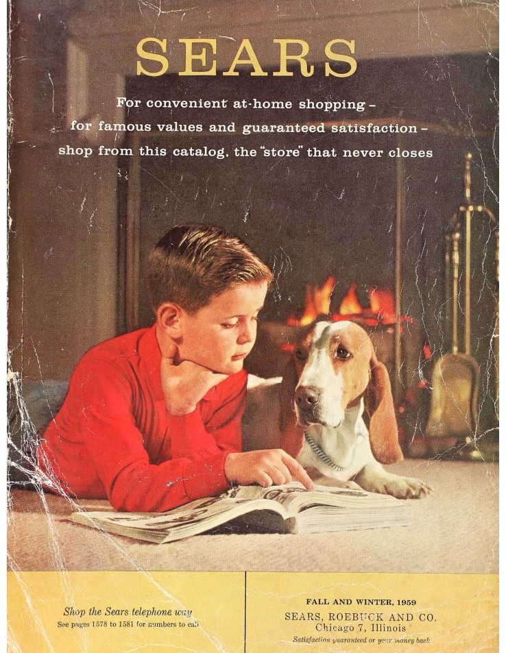 1959 Sears Fall Winter Catalog Cover